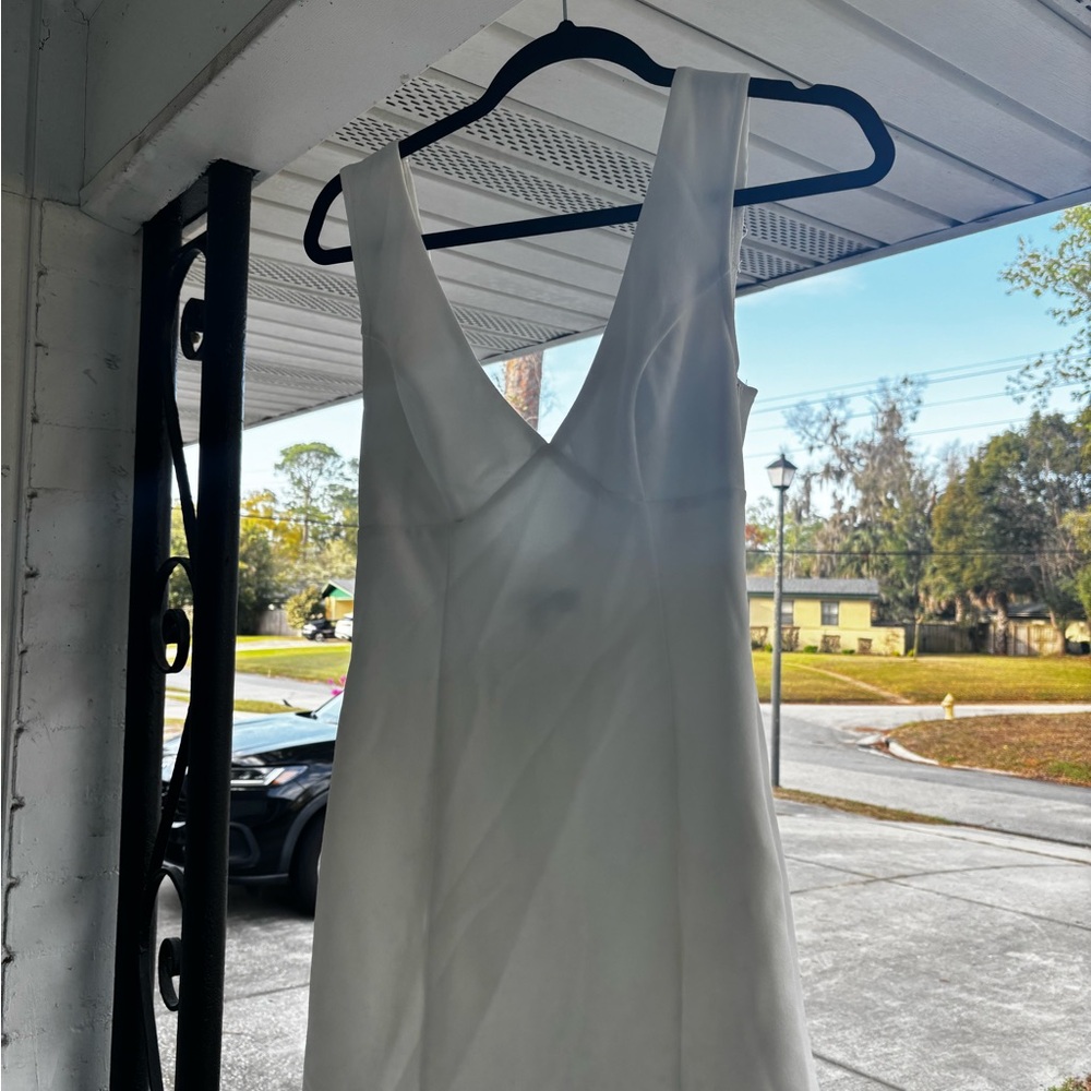 Lulus Perfection Bound Cowl Back Mini Dress